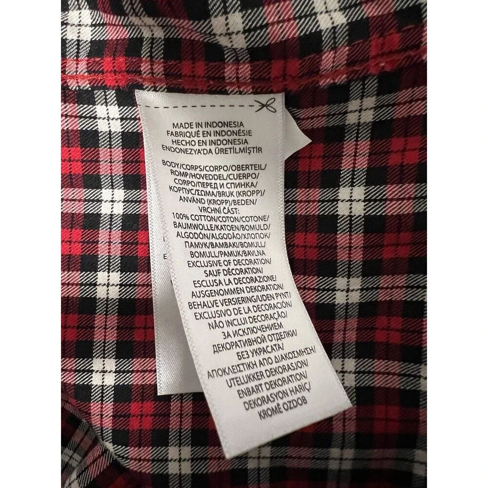 Ralph Lauren boy‘s red plaid shirt size XL 18-20